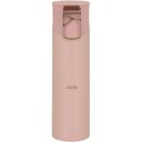 Ver imagem 1 de Just Life Garrafa Térmica 24x6x6cm 500ml Inox Rosa Parede Dupla