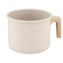 Ver imagem 1 de Oster Leiteira 1,9l 14cm Corpo em Aluminio e Revestimento Ceramico Marble Edition - Cream Ean :08508