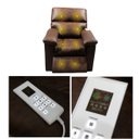 Ver imagem 4 de Poltrona do Papai Reclinável Grande de Massagem Terapia Corino Marrom