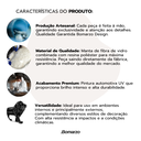 Ver imagem 6 de Escultura Decorativa Tamanho Real Leão Caminhando, 195 Cm:preto Fosco