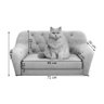 Cama Sofá Poltrona Pet Gato Cachorro Pietra Cor:verde Escuro - 2