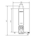 Ver imagem 3 de Aquecedor de Água a Gás Lz 1600de Digital Lorenzetti Gn (gás Natural)
