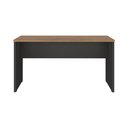 Ver imagem 2 de Mesa para Escritório Lineare Nogal/preto - Artany Móveis