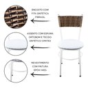 Ver imagem 2 de 2 Cadeiras Brancas para Cozinha Viena Avelã:Branco