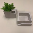 Ver imagem 4 de Cachepô Em Cimento Escadas Mart Collection - Unidade 02 Escadas