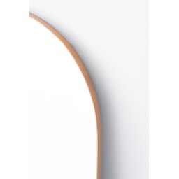 Espelho Grande Base Reta com Moldura Metal Corpo Inteiro 170 X 70 Cm Industrial - 4
