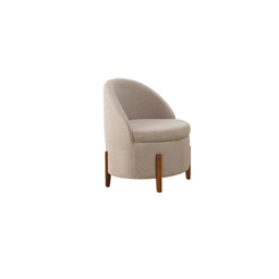 Poltrona Decorativa Rubi Linho Sala, Quarto e Recepção - 5