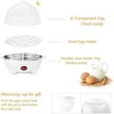 Ver imagem 3 de Maquina Cozinhar Ovos Rápido e Prático Prepara até 7 Unidades