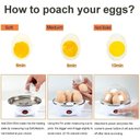 Ver imagem 6 de Maquina Cozinhar Ovos Rápido e Prático Prepara até 7 Unidades