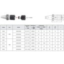 Ver imagem 5 de Mandril Flutuante Troca Rápida Modelo Kwflk4/sk50 - Cap. M22 - M48 - Din 69871