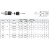 Mandril Flutuante Troca Rápida Modelo Kwflk4/sk50 - Cap. M22 - M48 - Din 69871 - 5