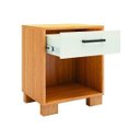 Ver imagem 6 de Mesa de Cabeceira com 1 Gaveta 100% MDF Off White