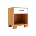 Ver imagem 2 de Mesa de Cabeceira com 1 Gaveta 100% MDF Off White
