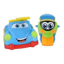 Carrinho e Motinha Mini Racers Diversão Infantil - 2