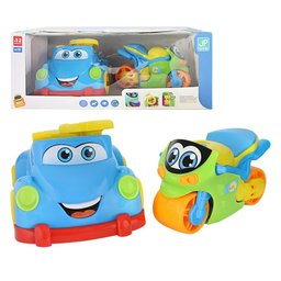 Carrinho e Motinha Mini Racers Diversão Infantil - 1