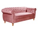 Ver imagem 5 de Sofá Nobreza 3 Lugares Cor:suede Rosa 280