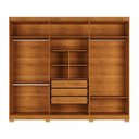 Ver imagem 5 de Guarda-Roupa Casal 6 Portas 3 Gavetas Essence Yescasa