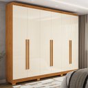 Ver imagem 1 de Guarda-Roupa Casal 6 Portas 3 Gavetas Essence Yescasa