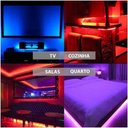 Ver imagem 6 de Fita Led Smart Aplicativo Celular 10 Metros Cores Rgb App Telefone Ajustavel Decoraçao Pisca Pisca