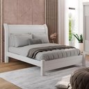 Ver imagem 2 de Cama Casal Rubi 100% Mdf Mais Móveis - Neve