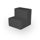 Ver imagem 4 de Kit Pedicure Cadeira Poltrona Escada Completo Corano Cinza