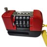 Trava de Disco Freio Antifurto Senha 4 Digitos Moto Bike Motocicleta Bicicleta Cadeado Segurança Pro - 4