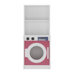 Máquina de Lavar de Brinquedo para Crianças 100% Mdf:rosa - 4