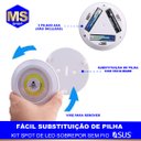 Ver imagem 4 de Kit 3 Lampada Luminaria Led Spot Sem Fio Controle Remoto
