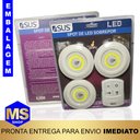 Ver imagem 2 de Kit 3 Lampada Luminaria Led Spot Sem Fio Controle Remoto