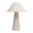 Ver imagem 1 de Abajur Luminária Decorativa Revestimento em Linho 47cm Mart:bivolt