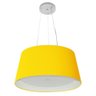 Pendente Cone Amarelo e Branco MJ-4144 Para Mesa de Jantar e Estar - 1