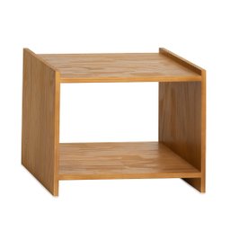 Mesa de Cabeceira Multiuso Natural & Colors 2 Prateleiras - 2