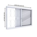 Ver imagem 2 de Janela de Aço Veneziana Lucasa Facilita