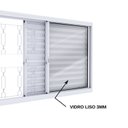 Ver imagem 3 de Janela de Aço Veneziana Lucasa Facilita Branco