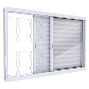 Janela de Aço Veneziana Lucasa Facilita