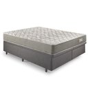 Ver imagem 2 de Base Box Baú Queen 158x198 Linho Cinza com Colchão Ecoline D40 Espuma