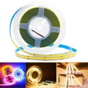 Ver imagem 1 de Fita de Led Cob Luz Linear Tira Flexível Adesiva de 5m 12v