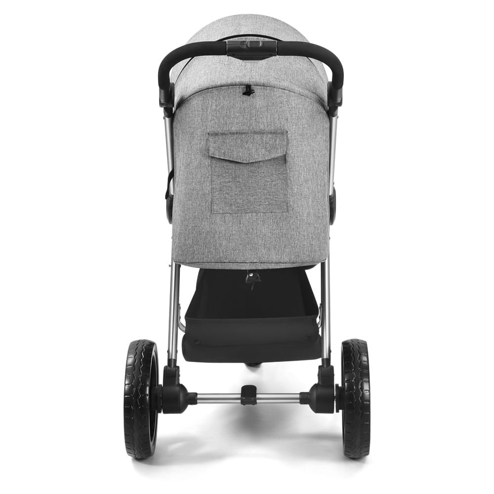 Carrinho Jogger Sway Três Rodas 0-15kgs Preto com Cinza Litet - BB373 BB373 - 11