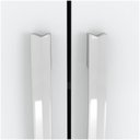 Ver imagem 2 de Guarda Roupa Solteiro 04 Portas 03 Gavetas City Henn Branco