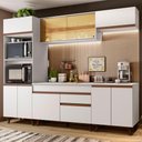Ver imagem 1 de Armário de Cozinha Completa 260cm Branco Reims Madesa 02