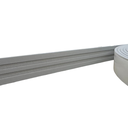 Ver imagem 1 de Moldura Roda Meio Eva Autocolante Sol 3,5cmx5mm 25 Metros - Cinza