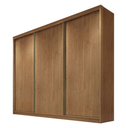 Ver imagem 2 de Guarda Roupa Casal 3 Portas 8 Gavetas Arezzo - Móveis Novo Horizonte - Cumaru