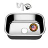 Cuba Aço Inox 304 N 1 Extra Funda Gold 47x30x17 - 1