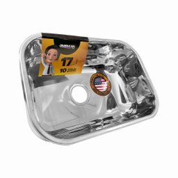 Cuba Aço Inox 304 N 1 Extra Funda Gold 47x30x17 - 4