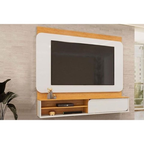 Painel Home p/ TV 70 pol Avany 180cm Cedro/Bali DJ Móveis