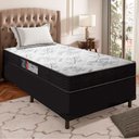 Ver imagem 1 de Cama Box Solteiro + Colchão Portobel Egito Ortopédico D28 59x88x188
