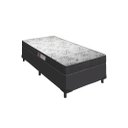 Ver imagem 2 de Cama Box Solteiro + Colchão Portobel Egito Ortopédico D28 59x88x188