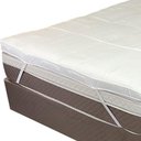Ver imagem 6 de Pillow Top Solteiro King Dupla Face 200 Fios 6cm 700g-m² 100x200cm Branco