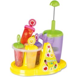 Brinquedo Sorveteria Picoleteria Infantil Faz Picolé Kit - 6