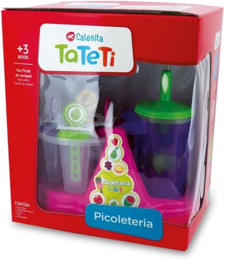Brinquedo Sorveteria Picoleteria Infantil Faz Picolé Kit - 3